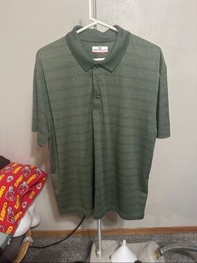 Grand Slam Men's Moss Green Polo Shirt